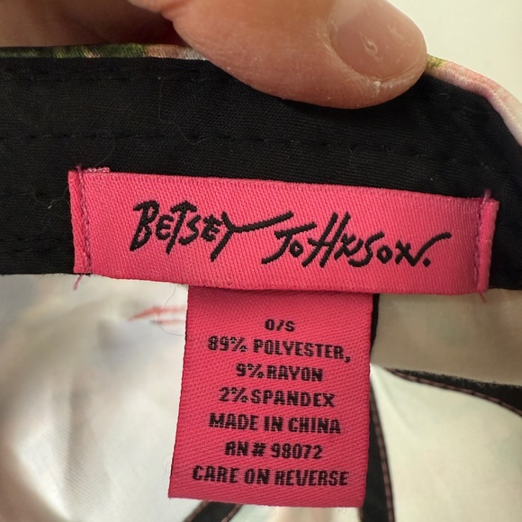 Betsey Johnson Floral Baseball Cap - Picture 5 of 10